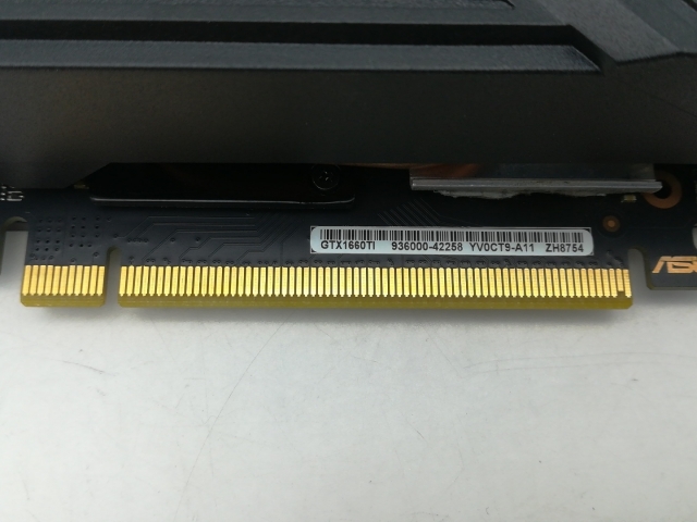 【中古】ASUS TUF-GTX1660TI-T6G-EVO-GAMING GTX1660Ti/6GB(GDDR6)/PCI-E【大須】保証期間１週間_3