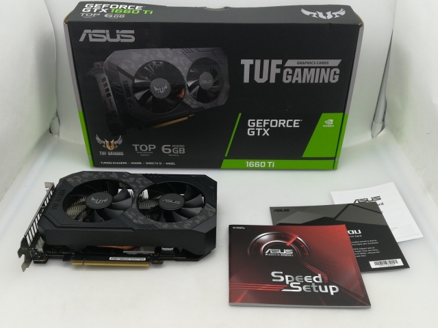【中古】ASUS TUF-GTX1660TI-T6G-EVO-GAMING GTX1660Ti/6GB(GDDR6)/PCI-E【大須】保証期間１週間_7