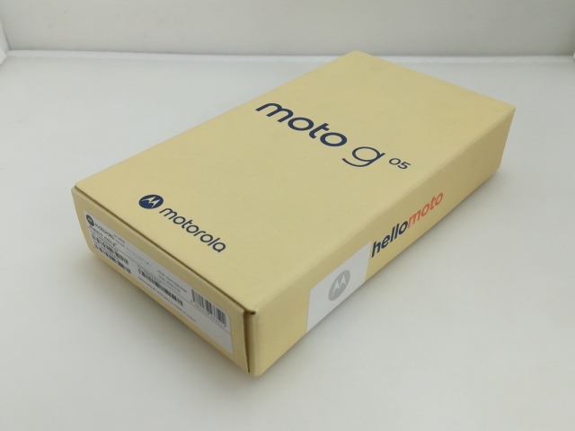 【未使用】MOTOROLA 国内版 【SIMフリー】 moto g05 フレッシュラベンダー 8GB 128GB XT2523-5【大須】保証期間３ヶ月