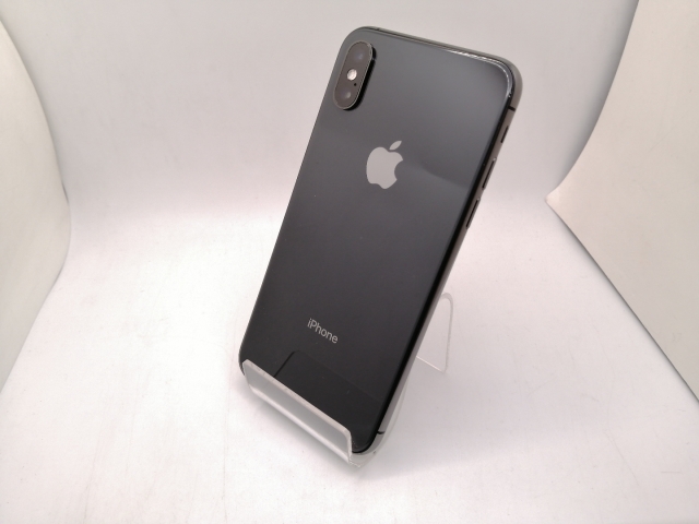 【中古】Apple au 【SIMロック解除済み】 iPhone XS 256GB スペースグレイ MTE02J/A【三宮駅前】保証期間１ヶ月【ランクA】