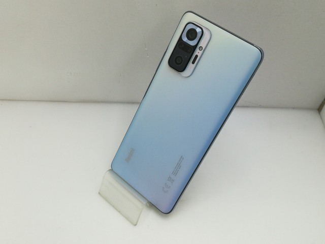 【中古】Xiaomi 国内版 【SIMフリー】 Redmi Note 10 Pro グレイシャーブルー 6GB 128GB M2101K6R【大須】保証期間１ヶ月【ランクB】