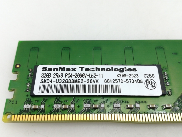 【中古】DDR4 32GB PC4-21300(DDR4-2666)【デスクトップPC用】【大須】保証期間１週間_2