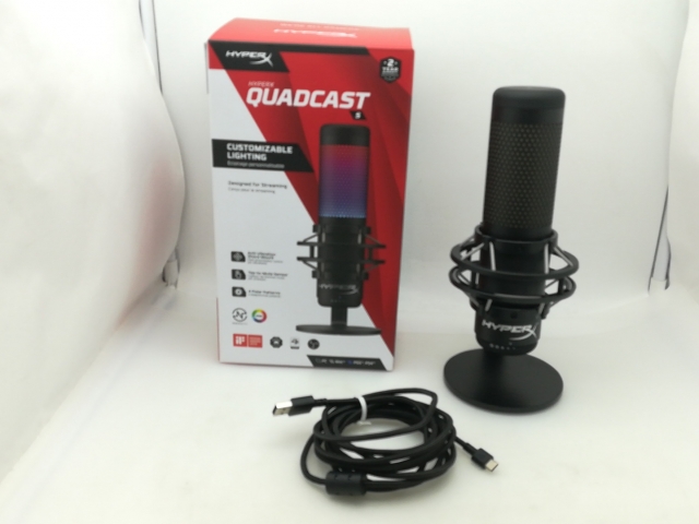 【中古】HyperX QuadCast S USBコンデンサーゲーミングマイク【大須】保証期間１週間【ランクA】_7