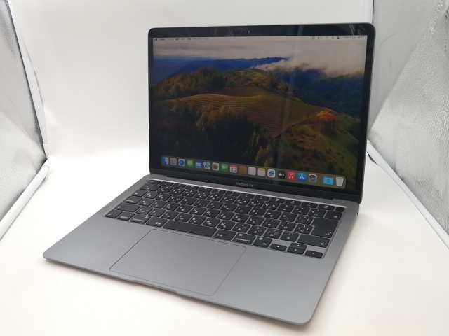 【中古】Apple MacBook Air 13インチ M1(CPU:8C/GPU:7C) 8GB/256GB スペースグレイ MGN63J/A (M1・2020)【大須2】保証期間１ヶ月【ランク