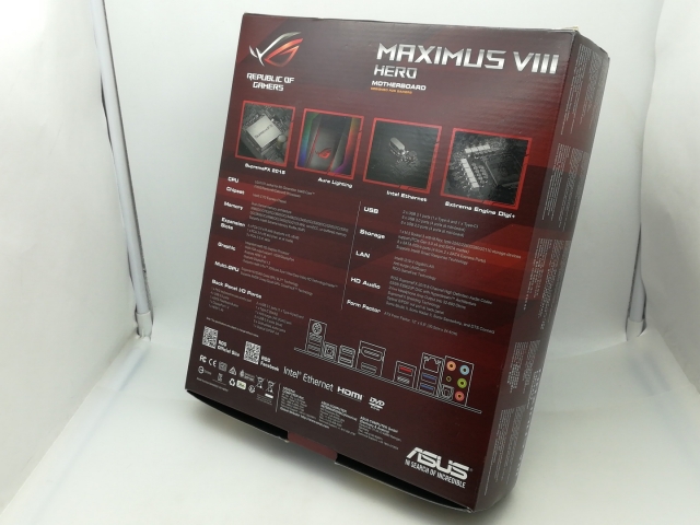 【中古】ASUS MAXIMUS VIII HERO Z170/LGA1151(DDR4)/M.2/SATA Express/USB 3.1(Type-A,C)/ATX 【大須】保証期間１週間_9
