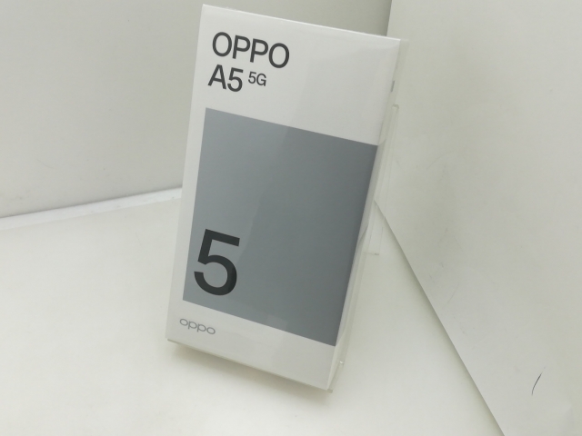 【未使用】Oppo ymobile 【SIMフリー】 OPPO A5 5G 4GB 128GB グリーン A502OP【大須】保証期間３ヶ月_1