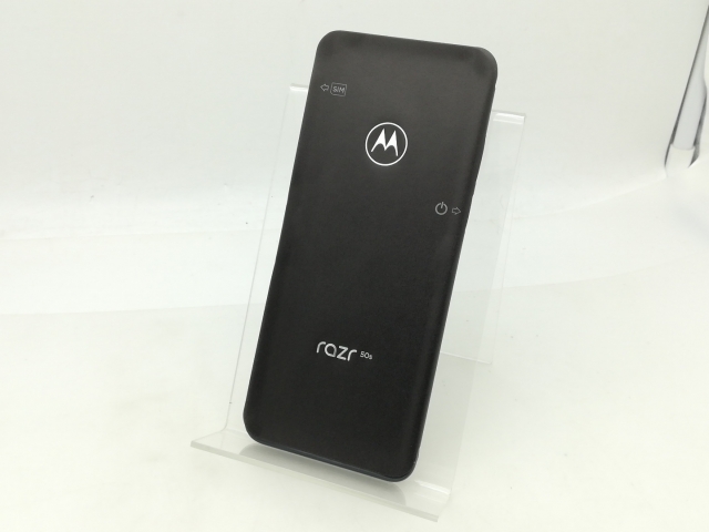 未使用】MOTOROLA SoftBank 【SIMフリー】 motorola razr 50s コアラ