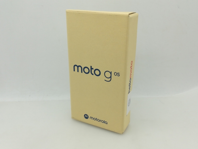 【未使用】MOTOROLA 国内版 【SIMフリー】 moto g05 フレッシュラベンダー 8GB 128GB XT2523-5【大須】保証期間３ヶ月