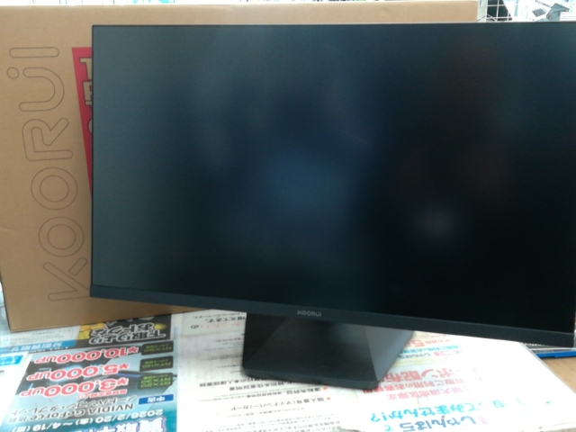 【中古】KOORUI G2741L 27インチワイド/3840x2160(4K)/IPS/垂直160Hz (2025年)【大須】保証期間１週間