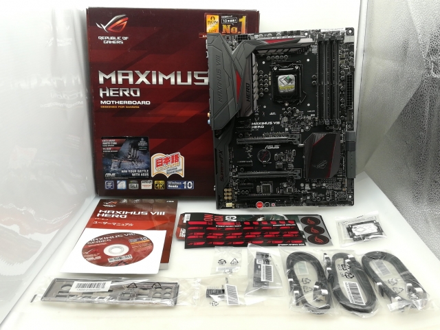 【中古】ASUS MAXIMUS VIII HERO Z170/LGA1151(DDR4)/M.2/SATA Express/USB 3.1(Type-A,C)/ATX 【大須】保証期間１週間_9