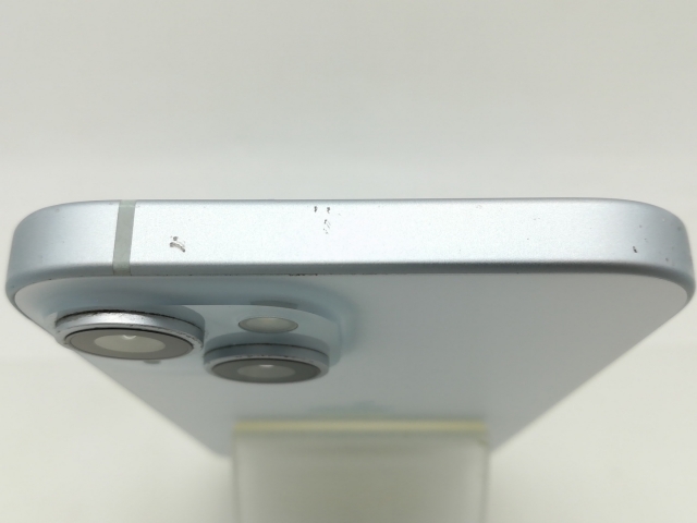 【中古】Apple 国内版 【SIMフリー】 iPhone 15 128GB ブルー MTML3J/A【大須】保証期間１ヶ月【ランクB】