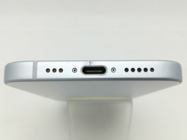 【中古】Apple 国内版 【SIMフリー】 iPhone 15 128GB ブルー MTML3J/A【大須】保証期間１ヶ月【ランクB】