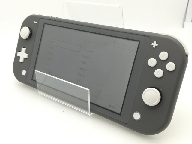 中古】Nintendo Switch Lite 本体 グレー HDH-S-GAZAA【大須