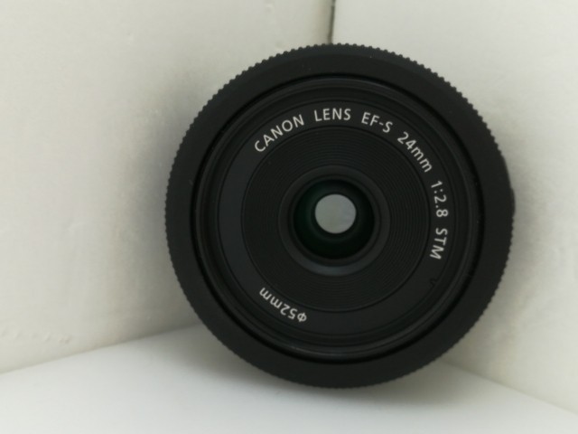 【中古】Canon EF-S 24mm F2.8 STM (Canon EF-Sマウント/APS-C)【大須】保証期間１ヶ月【ランクA】