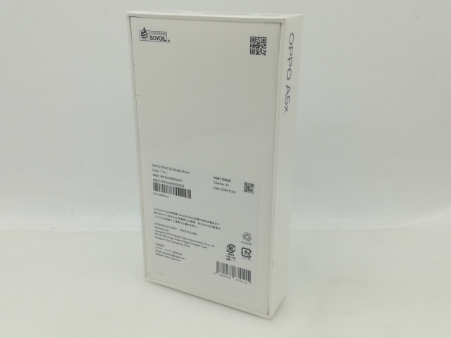 【未使用】Oppo 国内版 【SIMフリー】 OPPO A5x 4GB 128GB ブルー【大須】保証期間３ヶ月_1