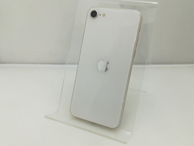 中古)Apple iPhone SE 第3世代 64GB スターライト MMYD3J/A SIMフリー