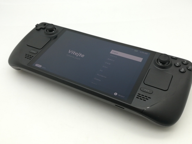 中古】VALVE Steam Deck OLED 1TB 【Zen2 16G 1T(SSD) WiFi 7.4OLED