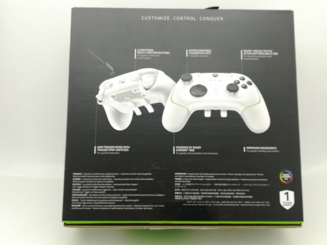 【中古】Razer Wolverine V2 Chroma (RZ06-04010200-R3M1) ホワイト【大須】保証期間１週間_9
