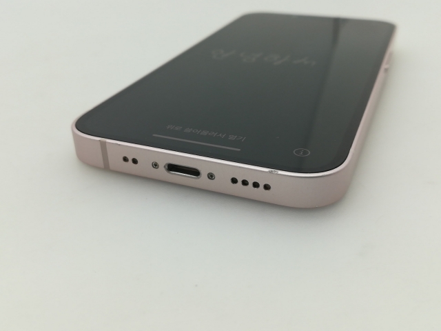 【中古】Apple 国内版 【SIMフリー】 iPhone 13 mini 128GB ピンク MLJF3J/A【大須】保証期間１ヶ月【ランクC】_1