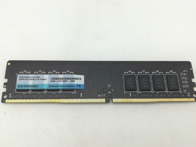 【中古】DDR4 16GB PC4-25600(DDR4-3200)【デスクトップPC用】【大須】保証期間１週間