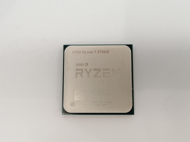 AMD Ryzen 7 5700X (3.4GHz/TC:4.6GHz) BOX AM4/8C/16T/L3 32MB/TDP 65W【小倉駅前】保証期間１週間