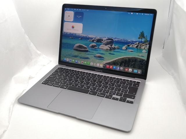【中古】Apple MacBook Air 13インチ CTO (M1・2020) シルバー Apple M1(CPU:8C/GPU:7C)/8G/256G【大須2】保証期間１ヶ月【ランクC】