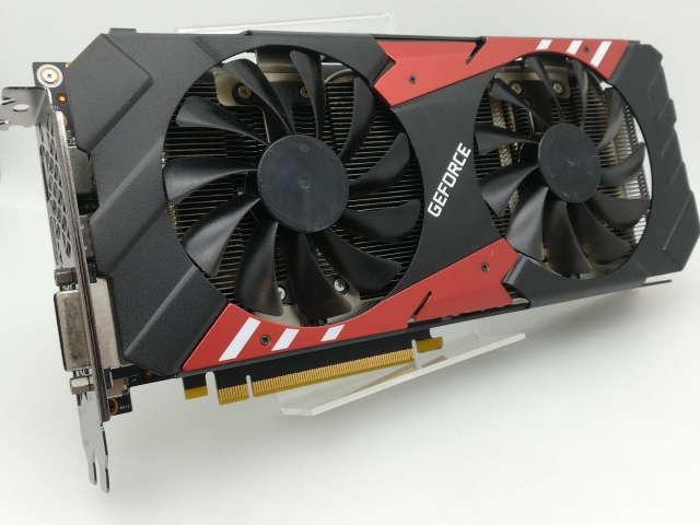 【中古】玄人志向 GF-GTX1080-E8GB/OC/DF GTX1080/8GB(GDDR5X)/PCI-E【大須】保証期間１週間