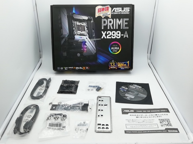 【中古】ASUS PRIME X299-A X299/LGA2066/ATX【秋葉2号】保証期間１週間_8