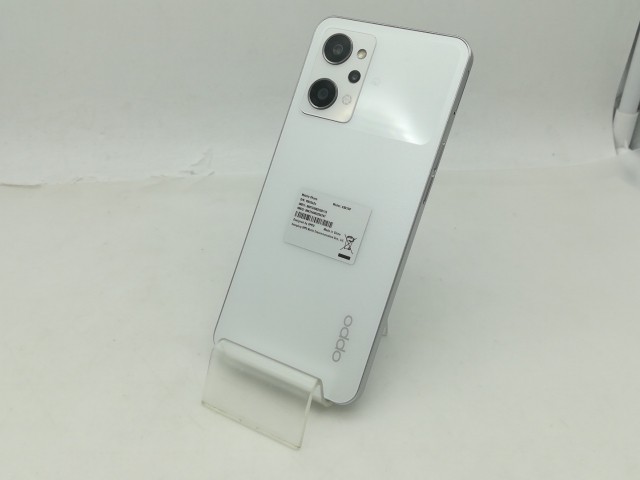 【中古】Oppo ymobile 【SIMフリー】 OPPO Reno9 A ムーンホワイト 8GB 128GB A301OP【OSU301】保証期間１ヶ月【ランクA】