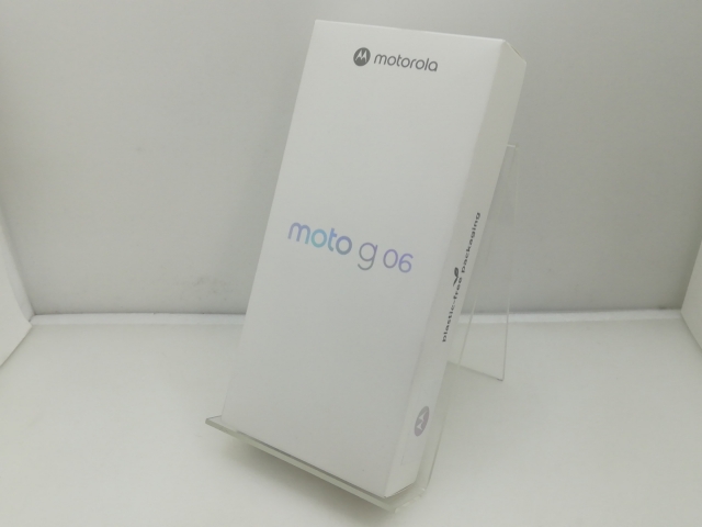 【未使用】MOTOROLA 国内版 【SIMフリー】 moto g06 PANTONE Tapestry(タペストリーブルー)【大須】保証期間３ヶ月