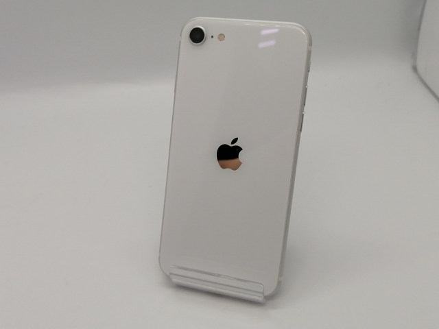 【中古】Apple docomo 【SIMロック解除済み】 iPhone SE（第2世代） 64GB ホワイト MHGQ3J/A（後期型番）【大須アメ横】保証期間１ヶ月【ランクB】
