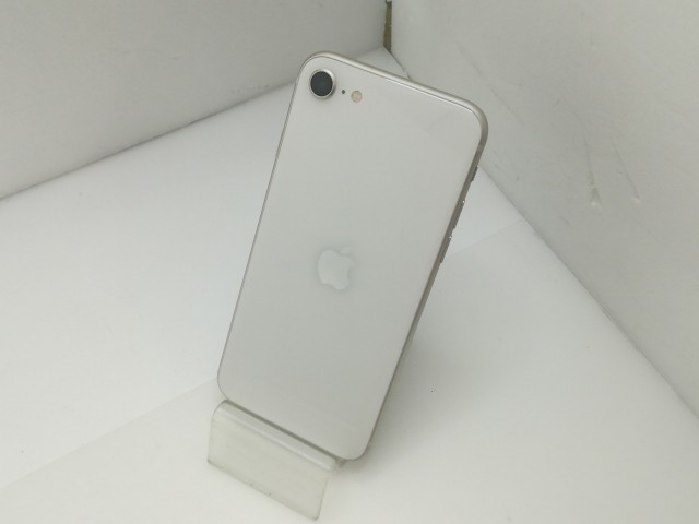 【中古】Apple UQmobile 【SIMフリー】 iPhone SE（第3世代） 64GB スターライト MMYD3J/A【大須】保証期間１ヶ月【ランクA】