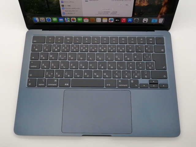 MacBookAir M3 13インチ 8GBメモリ256GBSSD JIS配列 MacBook Air 13インチ Apple M3チップ搭載モデル [2024年モデル /SSD
