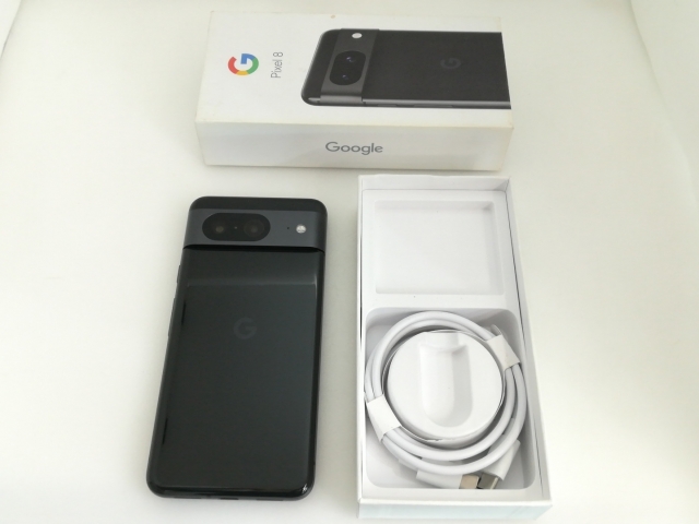 中古】Google 国内版 【SIMフリー】 Pixel 8 オブシディアン 8GB 256GB