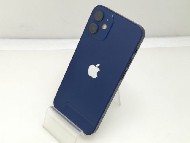 【中古】Apple 国内版 【SIMフリー】 iPhone 12 mini 256GB ブルー MGDV3J/A【大須】保証期間１ヶ月【ランクB】
