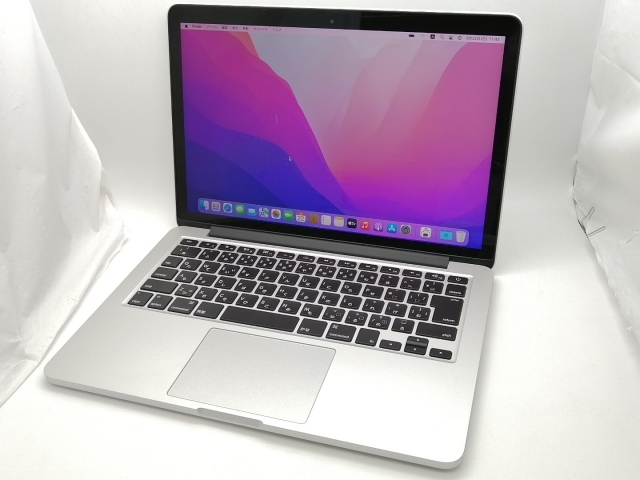 【中古】Apple MacBook Pro 13in Corei5:2.7GHz Retina見せびらかすひな型 MF839J/A (Early 2015)【大須2】言いはなつ継続期間１ヶ月【位置づけるC】