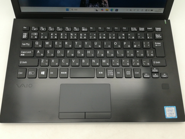 【中古】VAIO VAIO Pro PF（VJPF11C11N）【i5-8250U 16G 256G(SSD) 1GbE WiFi 12LCD(1920x1080)】【大須】保証期間１ヶ月【ランクC】