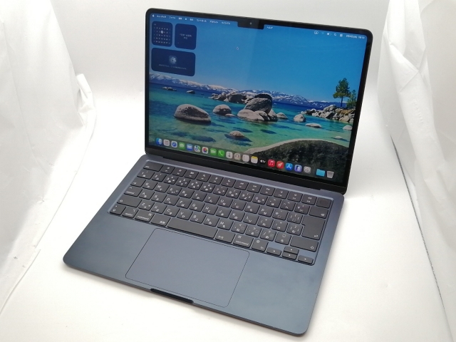 【中古】Apple MacBook Air 13インチ CTO (M2,2022) ミッドナイト M2(CPU:8C/GPU:8C)/8G/256G/30W AC【大須2】保証期間１ヶ月【ランクB】