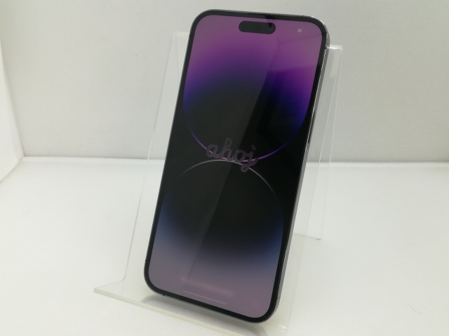【中古】Apple 国内版 【SIMフリー】 iPhone 14 Pro Max 256GB ディープパープル MQ9E3J/A【大須】保証期間１ヶ月【ランクB】_1