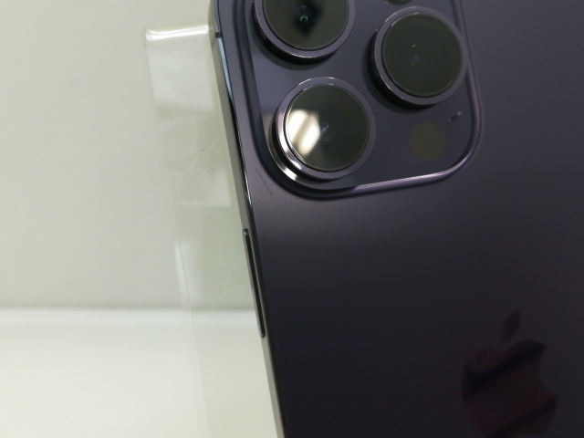 【中古】Apple 国内版 【SIMフリー】 iPhone 14 Pro Max 256GB ディープパープル MQ9E3J/A【大須】保証期間１ヶ月【ランクB】_8