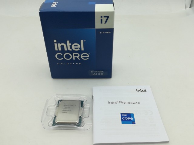 【中古】Intel Core i7-14700K(3.4GHz) Box LGA1700/20C(P:8C/E:12C)/28T/L3 33M/UHD 770/PBP125W【大須】保証期間１週間