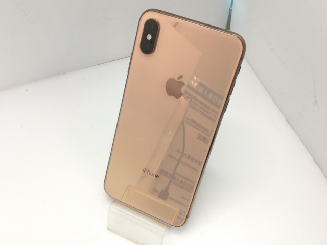 【中古】Apple SoftBank 【SIMロック解除済み】 iPhone XS Max 512GB ゴールド MT702J/A【大須】保証期間１ヶ月【ランクB】