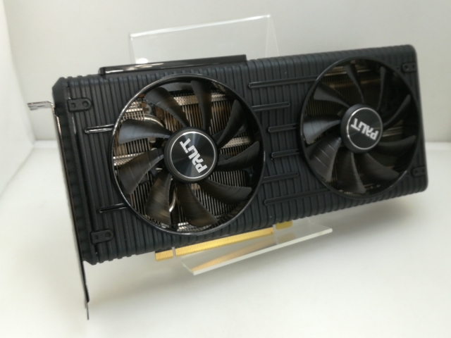 【中古】Palit GeForce RTX 3060 Ti Dual V1 （NE6306T019P2-190AD）RTX3060Ti(LHR)/8GB(GDDR6)【大須】保証期間１週間