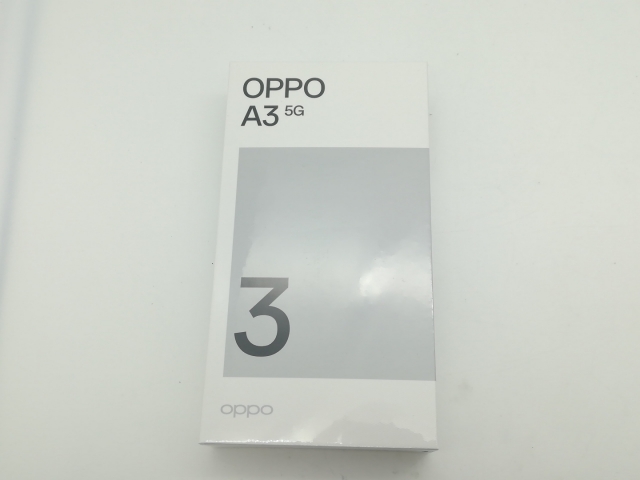 OPPO A3 5G 128GB 4GB パープル SIMフリー 新品未開封品（OPPO