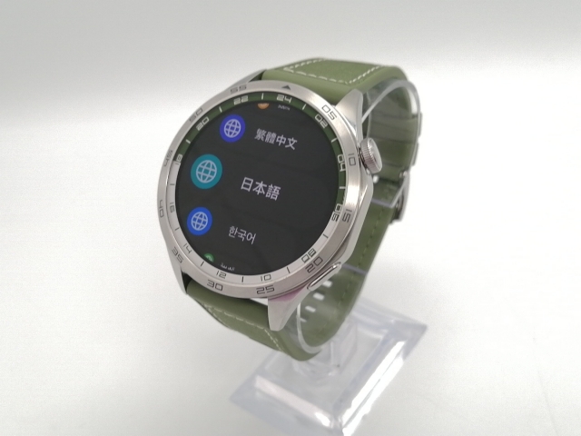 【中古】Huawei HUAWEI WATCH GT 4 46mm グリーン【大須アメ横】保証期間１ヶ月【ランクA】