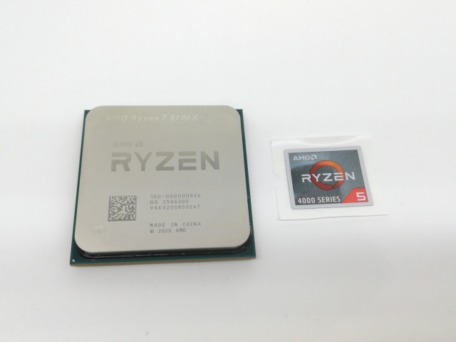 AMD Ryzen 7 5700G 中古 中古】AMD Ryzen 7 5700G (3.8GHz/TC:4.6GHz) bulk AM4/8C/16T