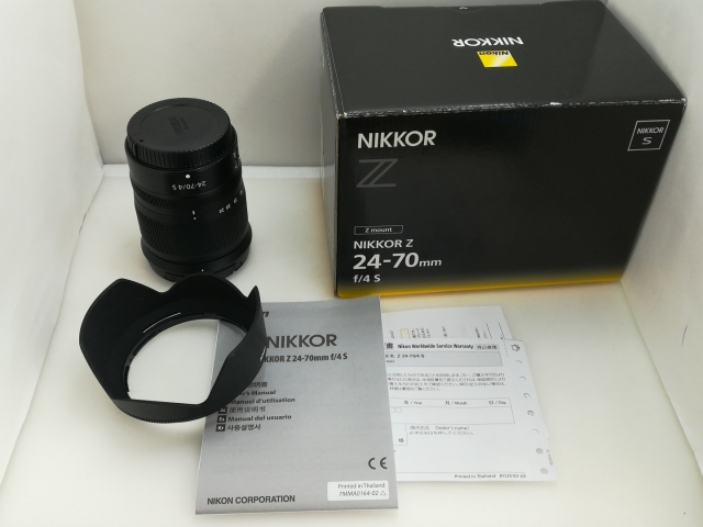 【中古】Nikon NIKKOR Z 24-70mm F4 S (Nikon Zマウント)【大須】保証期間１ヶ月【ランクA】