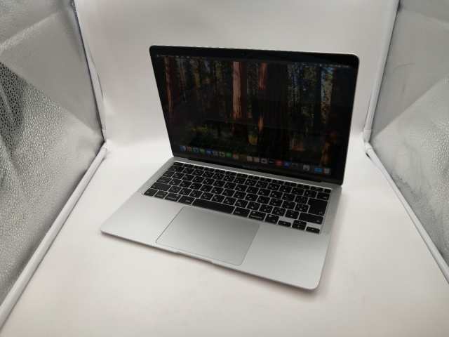 【中古】Apple MacBook Air 13インチ M1(CPU:8C/GPU:7C) 8GB/256GB シルバー MGN93J/A (M1・2020)【熊本】保証期間１ヶ月【ランクB】