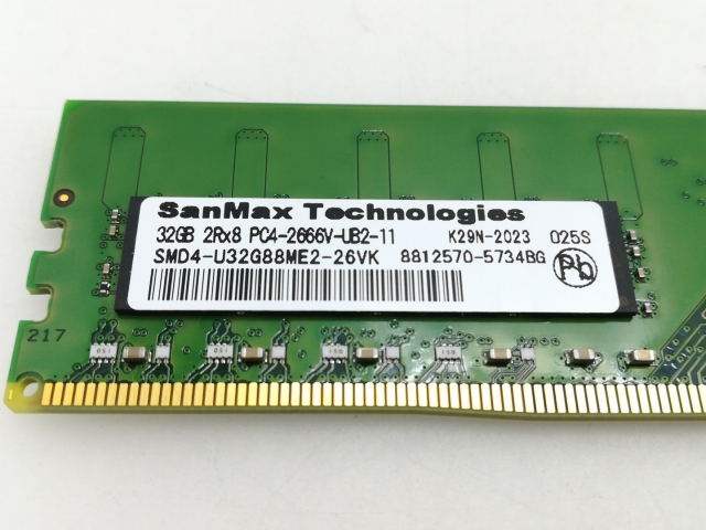 【中古】DDR4 32GB PC4-21300(DDR4-2666)【デスクトップPC用】【大須】保証期間１週間_2