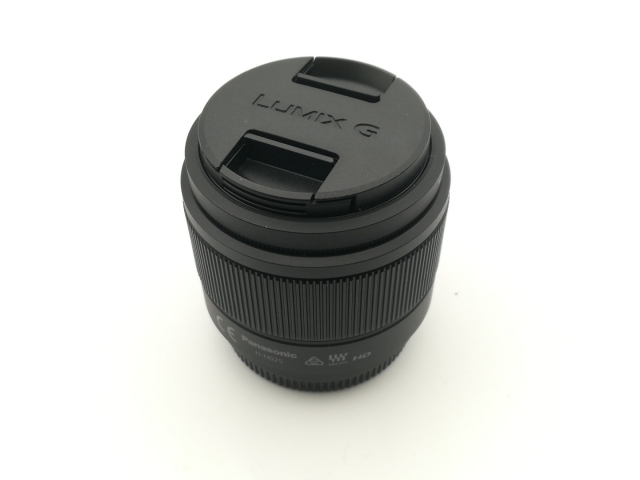 【中古】Panasonic LUMIX G 25mm /F1.7 ASPH. H-H025-K (ブラック）【大須】保証期間１ヶ月【ランクA】